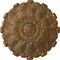 Ekena Millwork Durham Ceiling Medallion (Fits Canopies up to 4 1/4"), Hand-Painted Rubbed Bronze, 31"OD x 1 1/2"P CM31DURZS - alternate 1